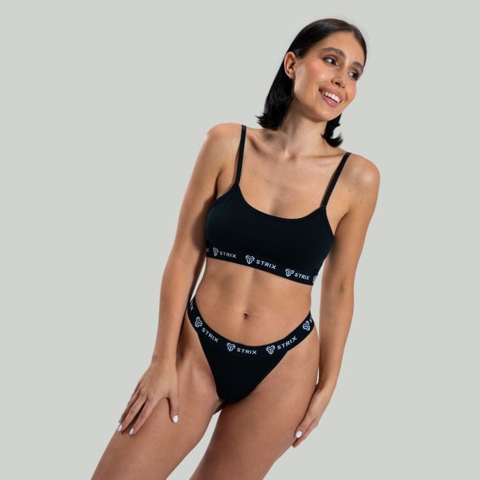 Grudnjak String Bralette Black - STRIX XL