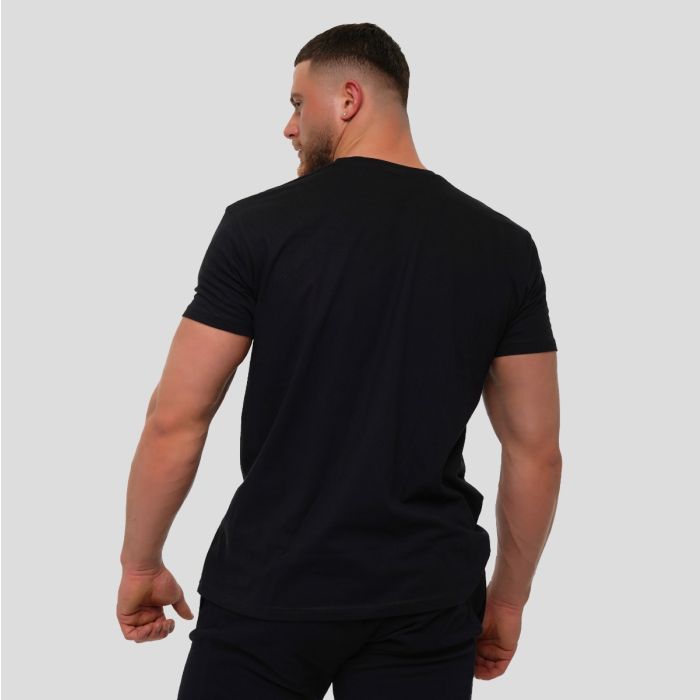 Stronger Together T-shirt Black- GymBeam XL
