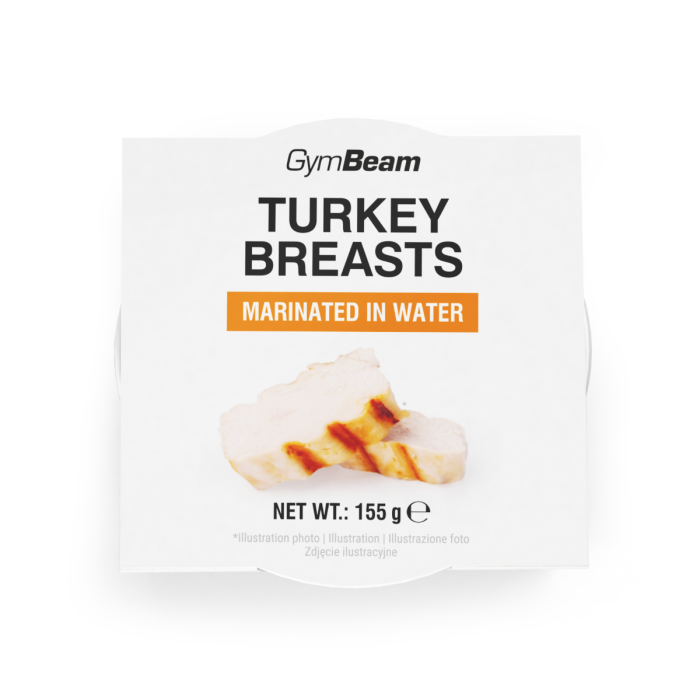 Pureća prsa marinirana u vodi - GymBeam 155 g
