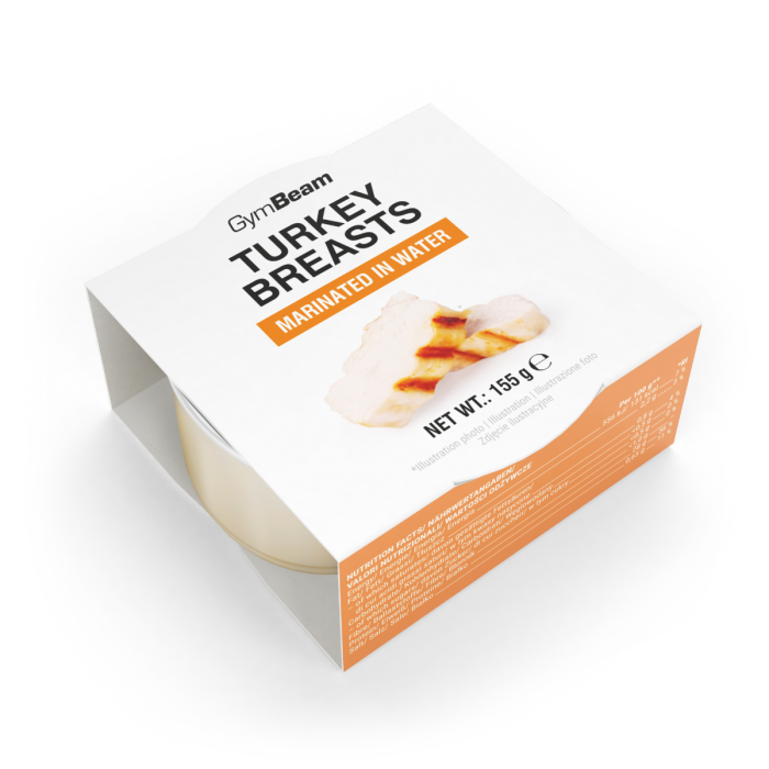 Pureća prsa marinirana u vodi - GymBeam 155 g