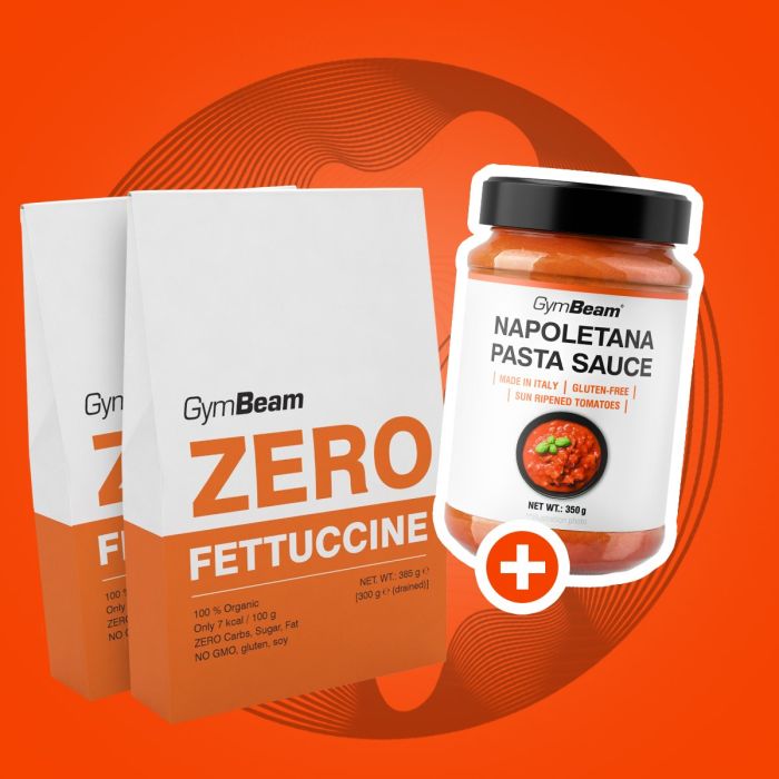 BIO Zero Fettuccine 385g – GymBeam + poklon