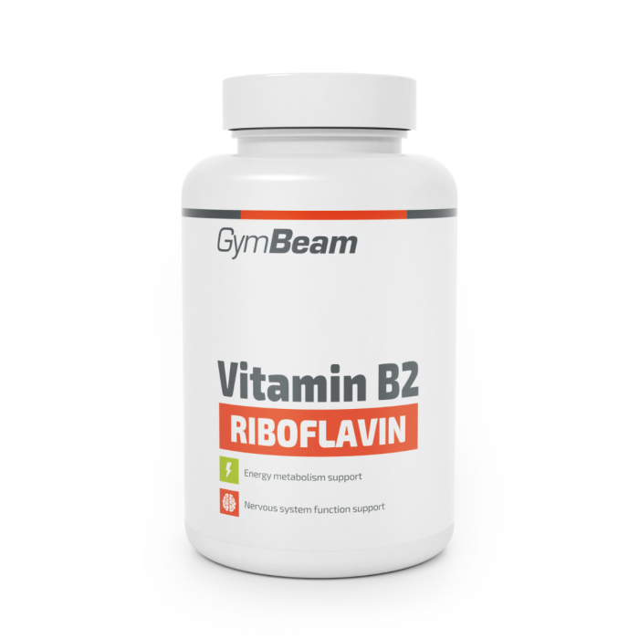 Vitamin B2 (Riboflavin) - GymBeam 90 kaps.