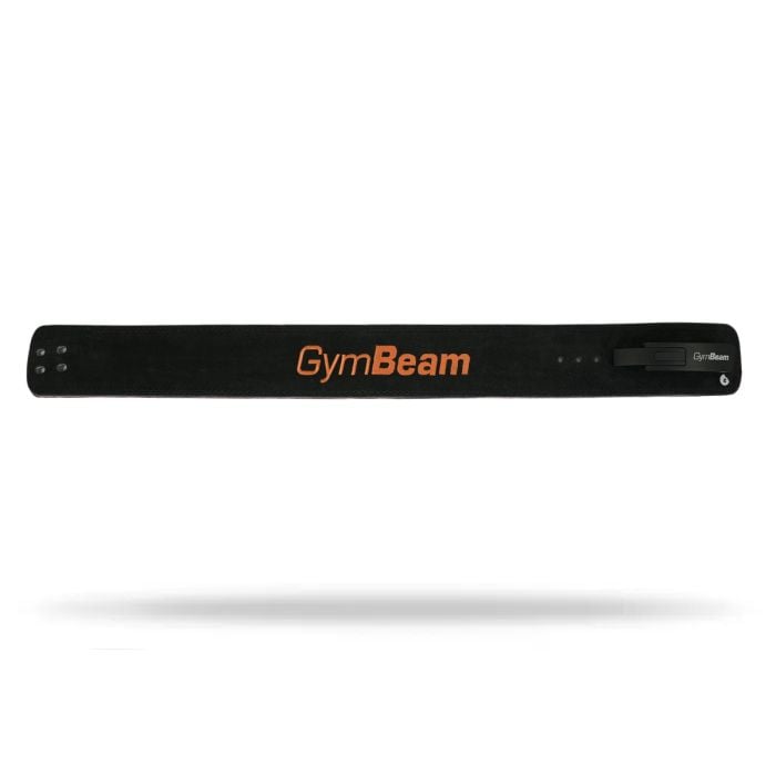 Remen za Podizanje Utega LEVER Black/Orange - GymBeam L