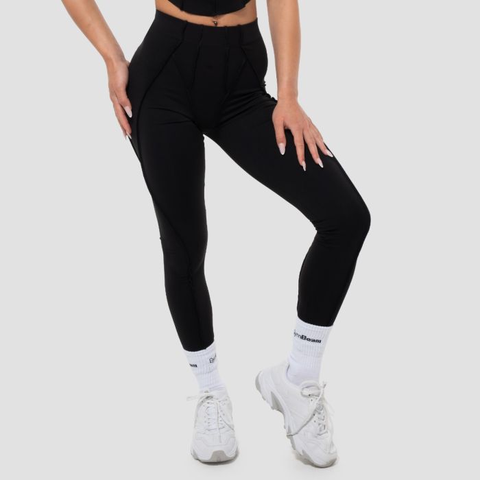 Dámské legíny Cosmo Black - GymBeam L