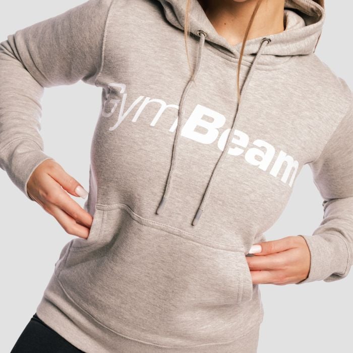 Women‘s Athlete Hoodie Grey - GymBeam XXL