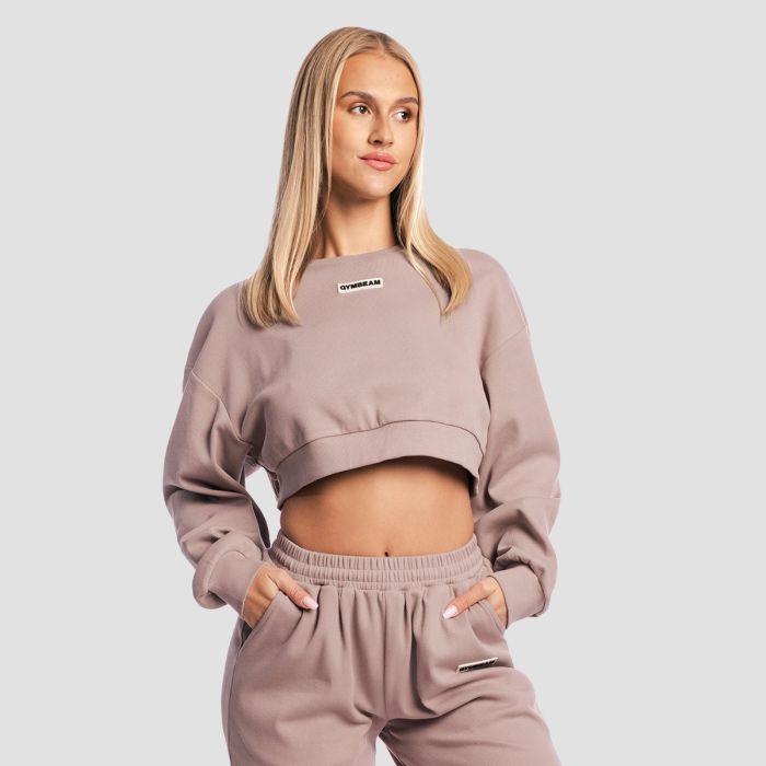 Ženska Cropped dukserica Aura Roux - GymBeam XL
