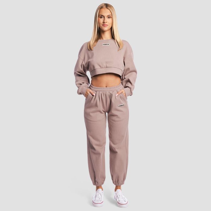 Ženska Cropped dukserica Aura Roux - GymBeam XL