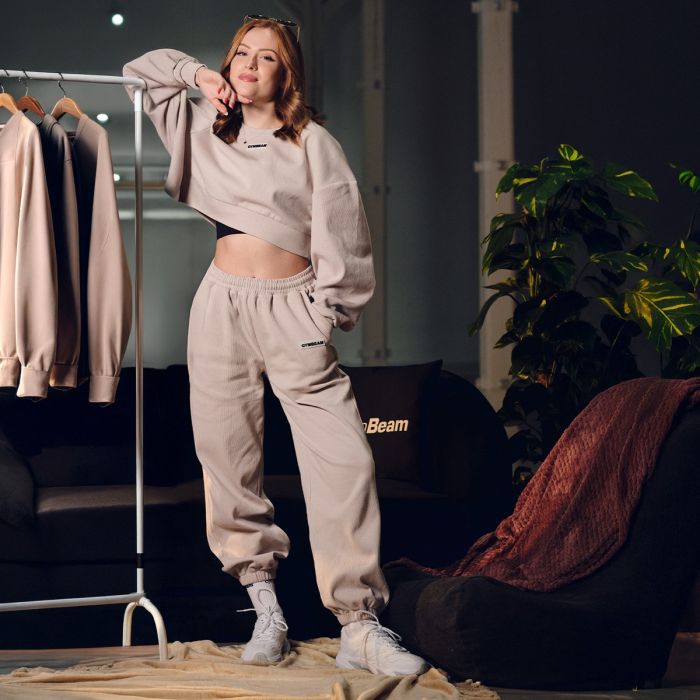 Ženska trenirka Aura Grey - GymBeam XL