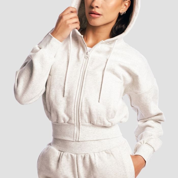 Ženska dukserica Zip Up Base Cloud - GymBeam S