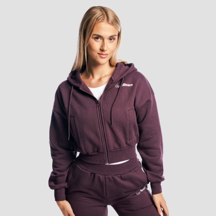 Ženska dukserica Zip Up Base Eclipse - GymBeam M