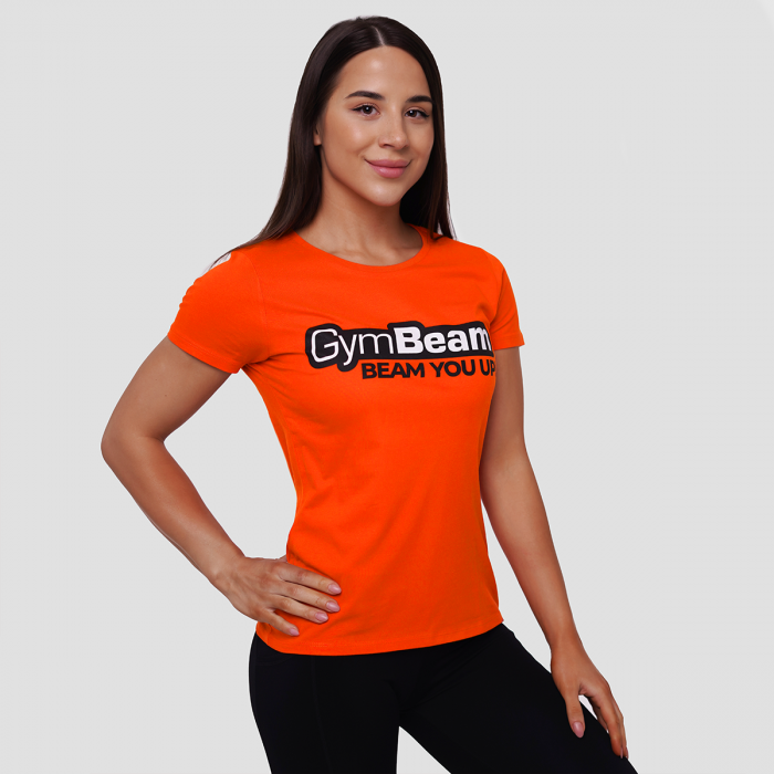 Ženska majica Beam Orange - GymBeam M