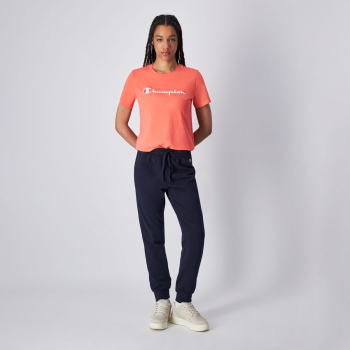 Women‘s Big Logo Jersey T-Shirt Red - Champion XL