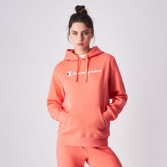Women‘s Big Logo Slim Fit Hoodie Red - Champion XL