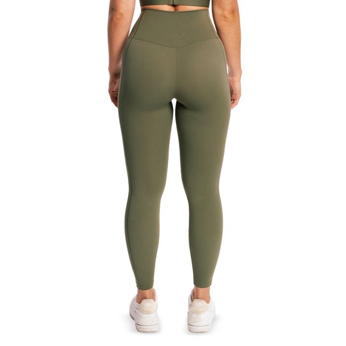 Ženske tajice Combat Olive Grey - GymBeam S