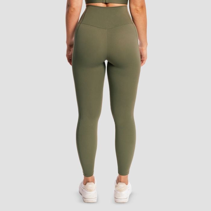 Ženske tajice Combat Olive Grey - GymBeam S