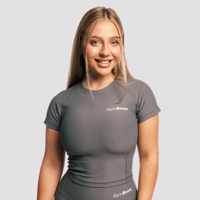 Ženski sportski Top Core Carbon - GymBeam XL