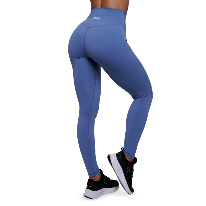 Women‘s FIT Leggings Steel Blue - GymBeam M