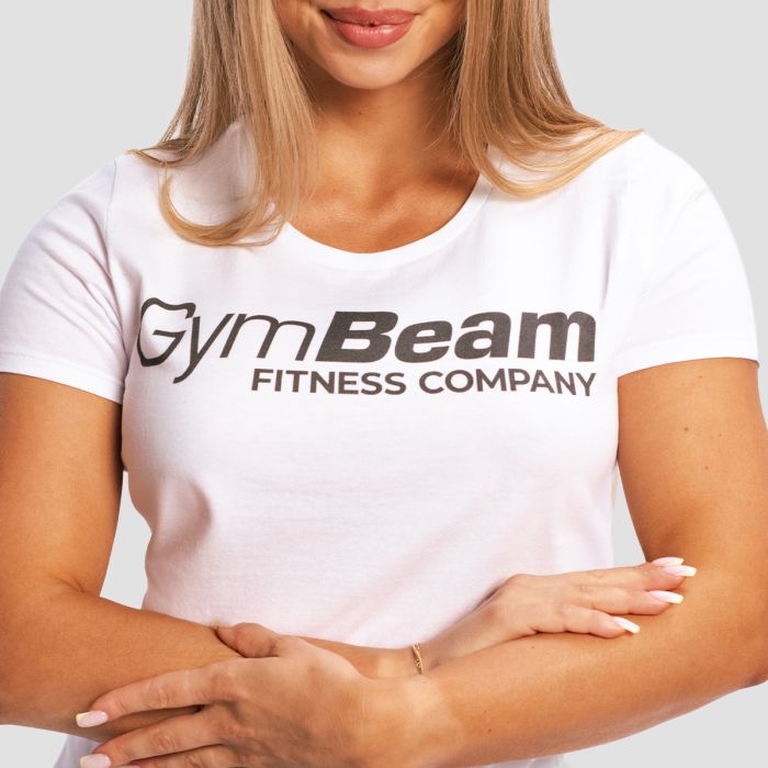 Ženska majica Fitness White - GymBeam XL