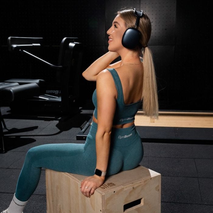 Sportski grudnjak Lift Seamless Petrol - GymBeam M