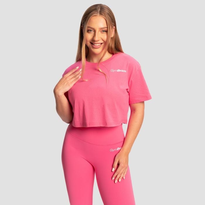 Ženski Crop Top Limitless Dragonfruit - GymBeam L