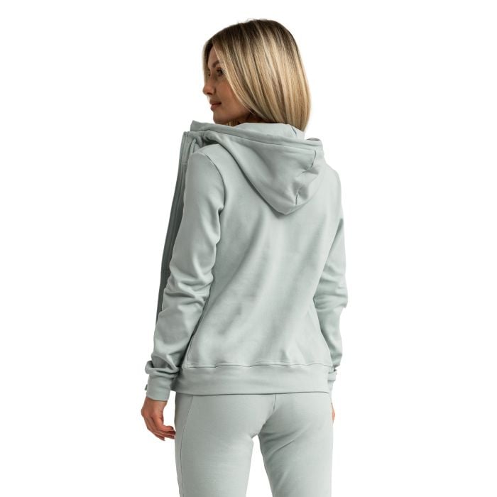 Ženska dukserica Limitless Zip Up Eucalypt - GymBeam S