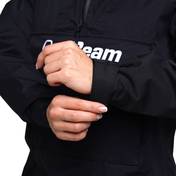 Ženska jakna za kišu Smock Black - GymBeam XL