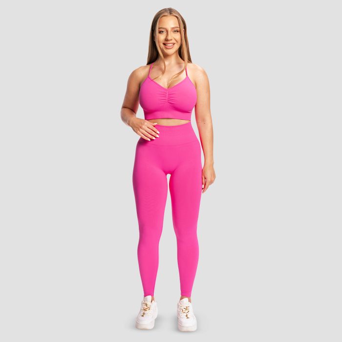 Ženske tajice Sculpt Seamless Rose - GymBeam L