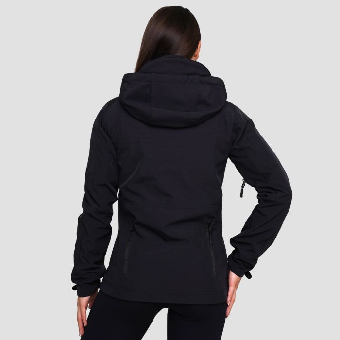 Ženska softshell jakna Black - GymBeam L