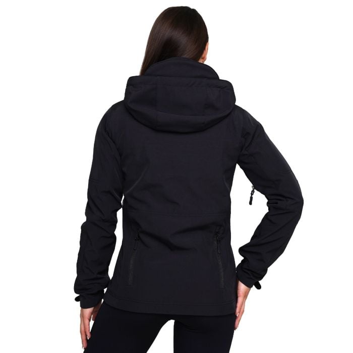 Ženska softshell jakna Black - GymBeam L