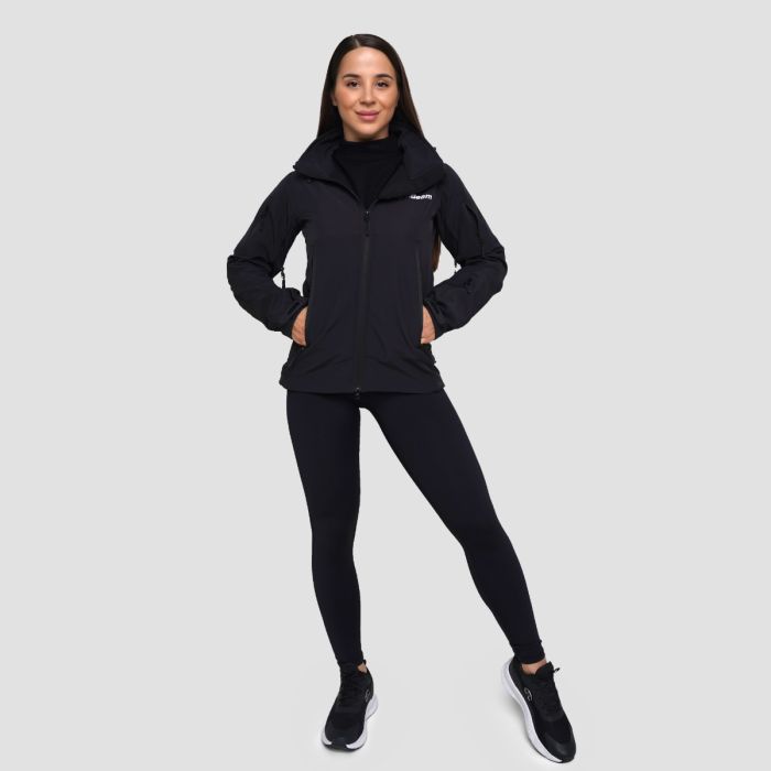 Ženska softshell jakna Black - GymBeam L