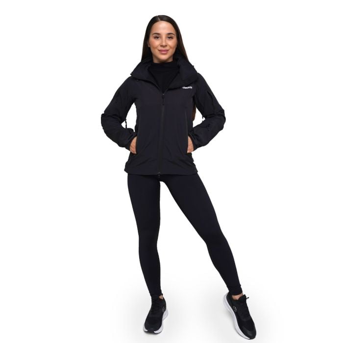 Ženska softshell jakna Black - GymBeam L