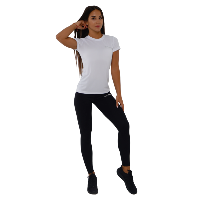 Ženska Majica TRN White - GymBeam XXL - white + silver logo