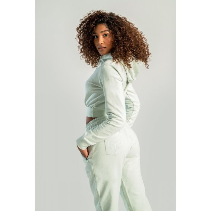 Ženska dukserica Essential Cropped Moon Grey – STRIX S