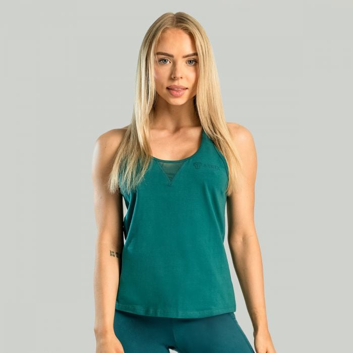 Ženski Tank Top Essential Deep Teal - STRIX S