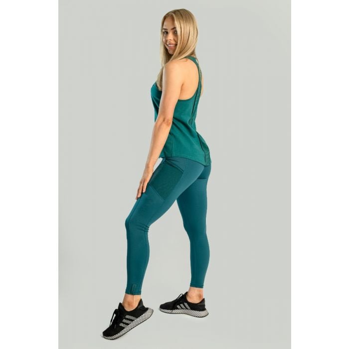 Ženski Tank Top Essential Deep Teal - STRIX S