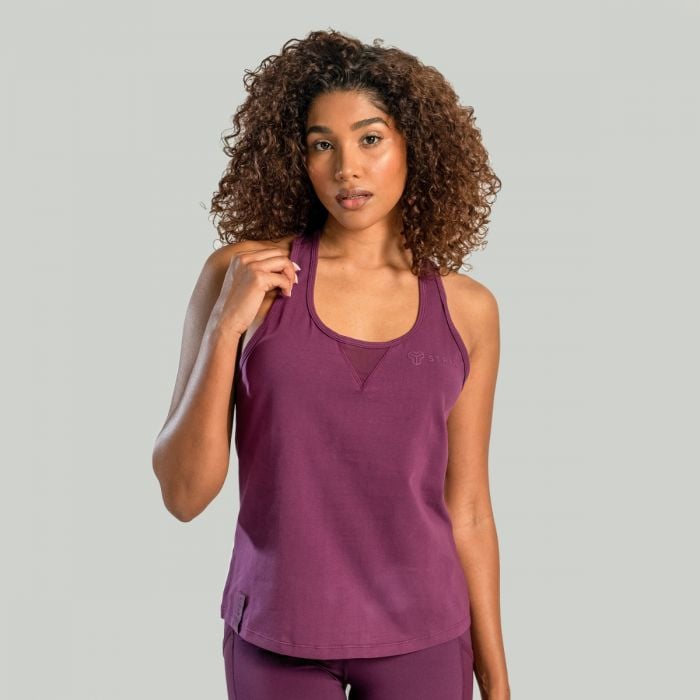 Ženski Tank Top Essential Plum - STRIX S
