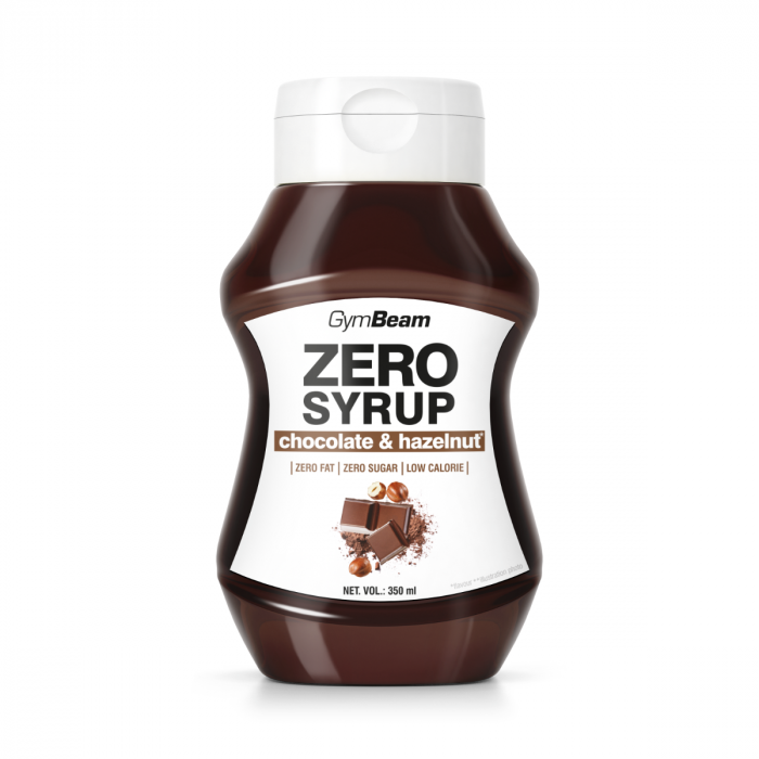 ZERO SYRUP Chocolate & Hazelnut - GymBeam 350 ml