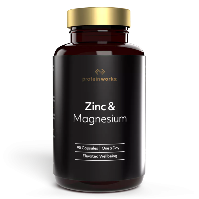 Cink i Magnezij - The Protein Works 90 kaps.