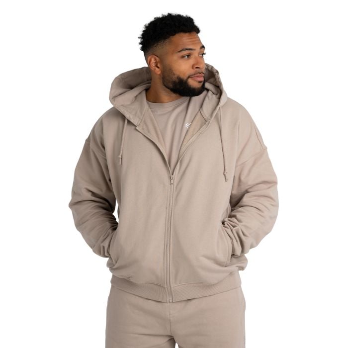 Muška dukserica Zip Up Taupe - STRIX XL