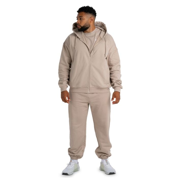 Muška dukserica Zip Up Taupe - STRIX XL