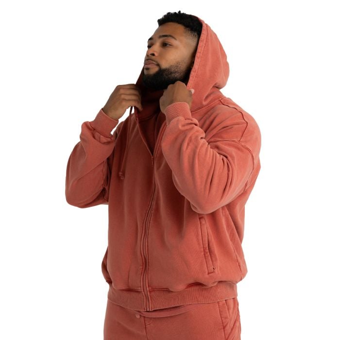 Muška dukserica Zip Up Washed Terra - STRIX XL