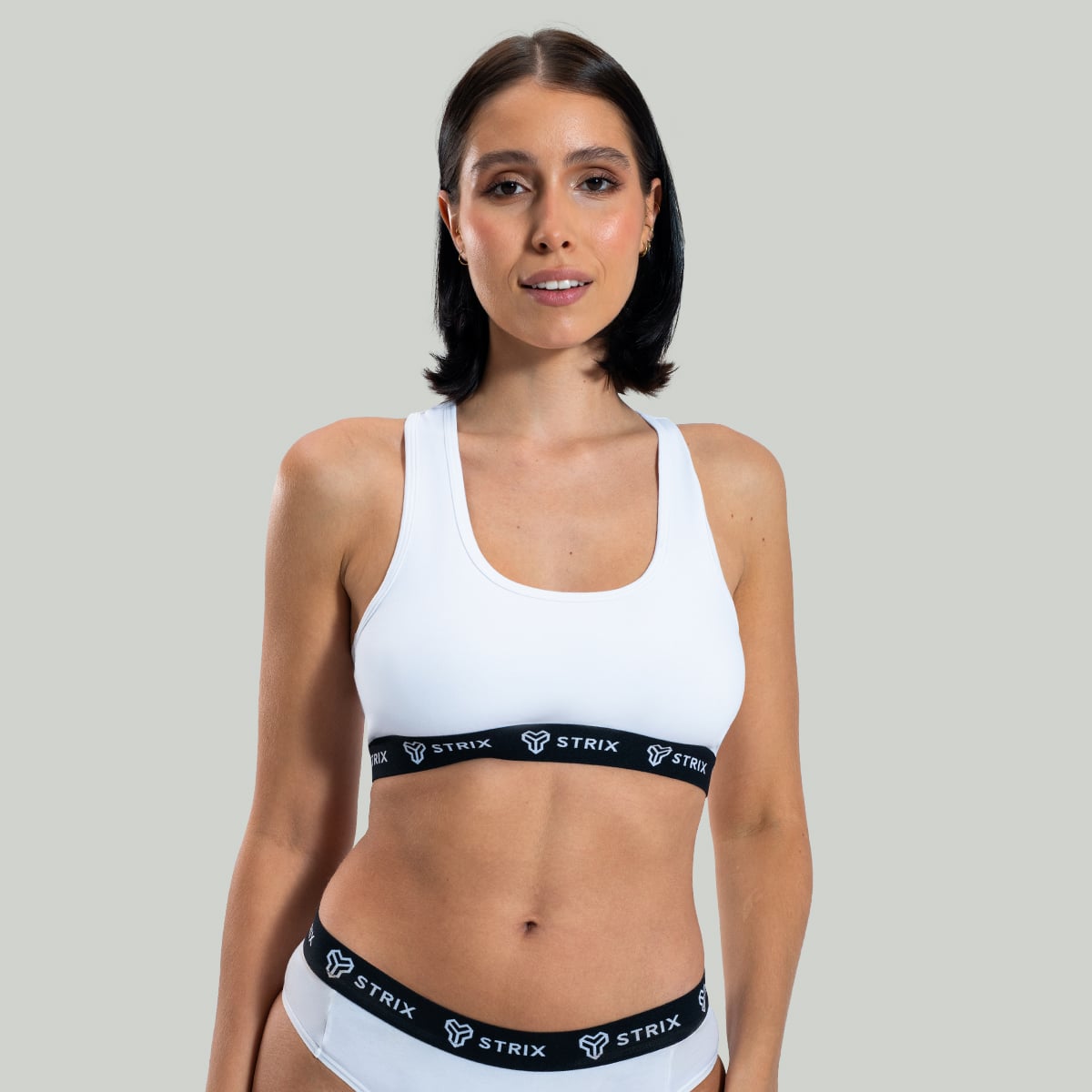 Grudnjak Essential Bralette White - STRIX