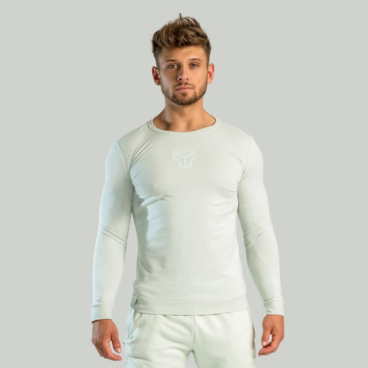 Majica Dugih Rukava Essential Moon Grey - STRIX