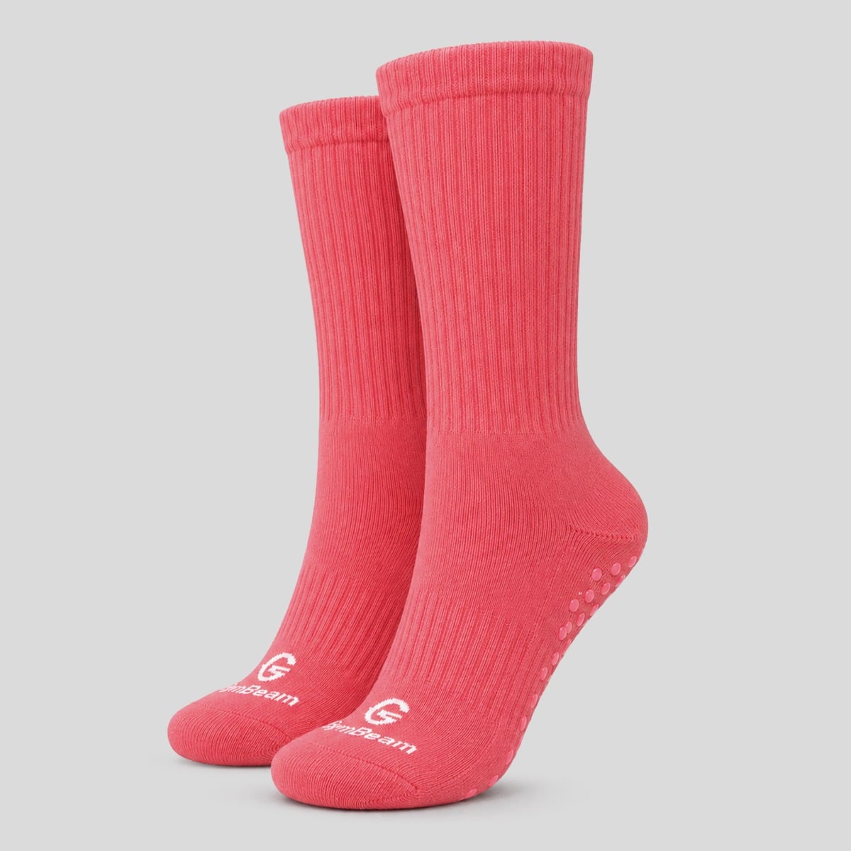 Functional Crew Socks Pink - GymBeam