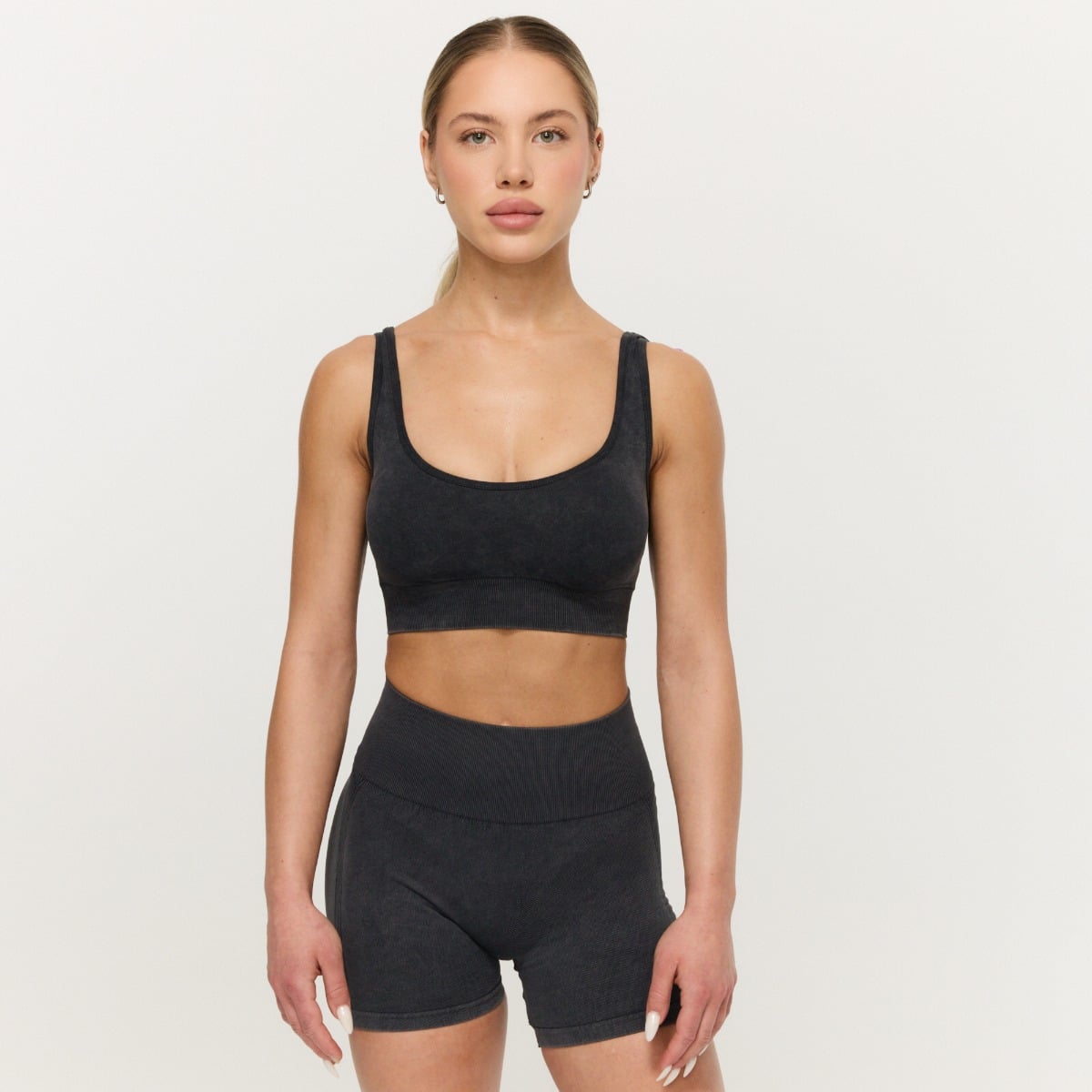 Sportski grudnjak Lift Seamless Coal - GymBeam