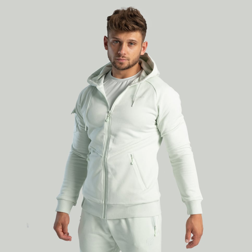 Dukserica Zip Up Nova Moon Grey - STRIX