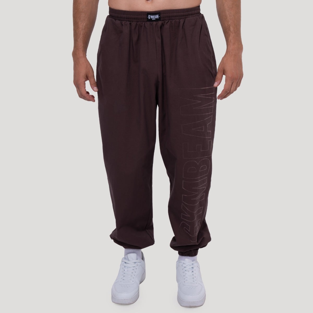 Pumper hlače Persistence Brown - GymBeam