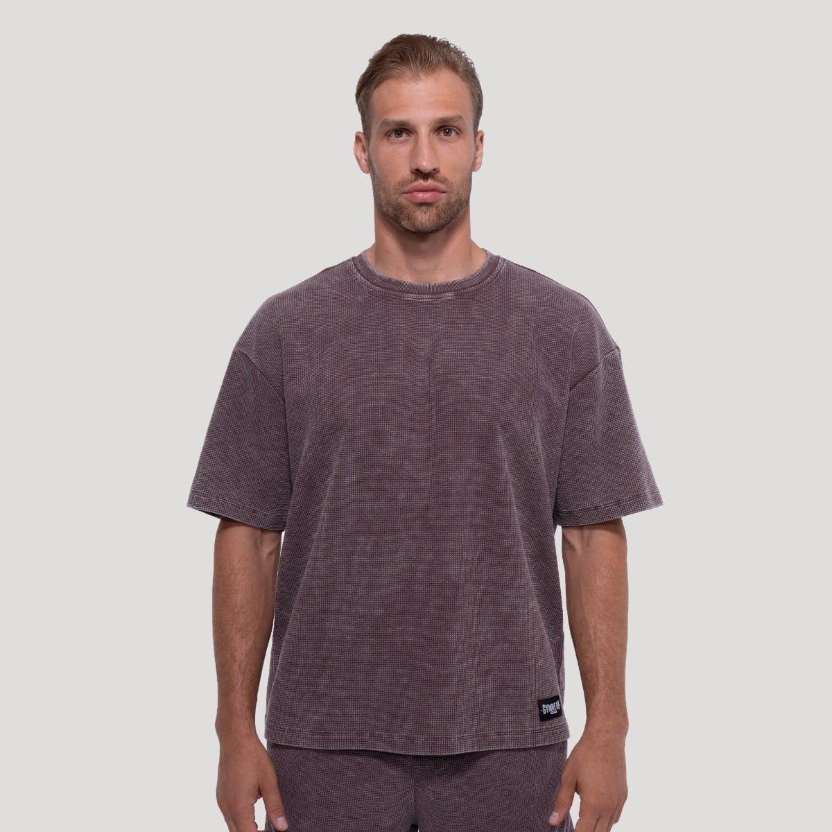 Persistence Washed Brown T-Shirt - GymBeam