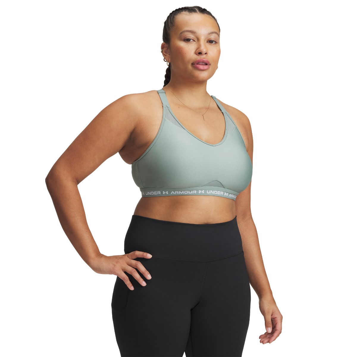 Sportski grudnjak Crossback Low Green - Under Armour
