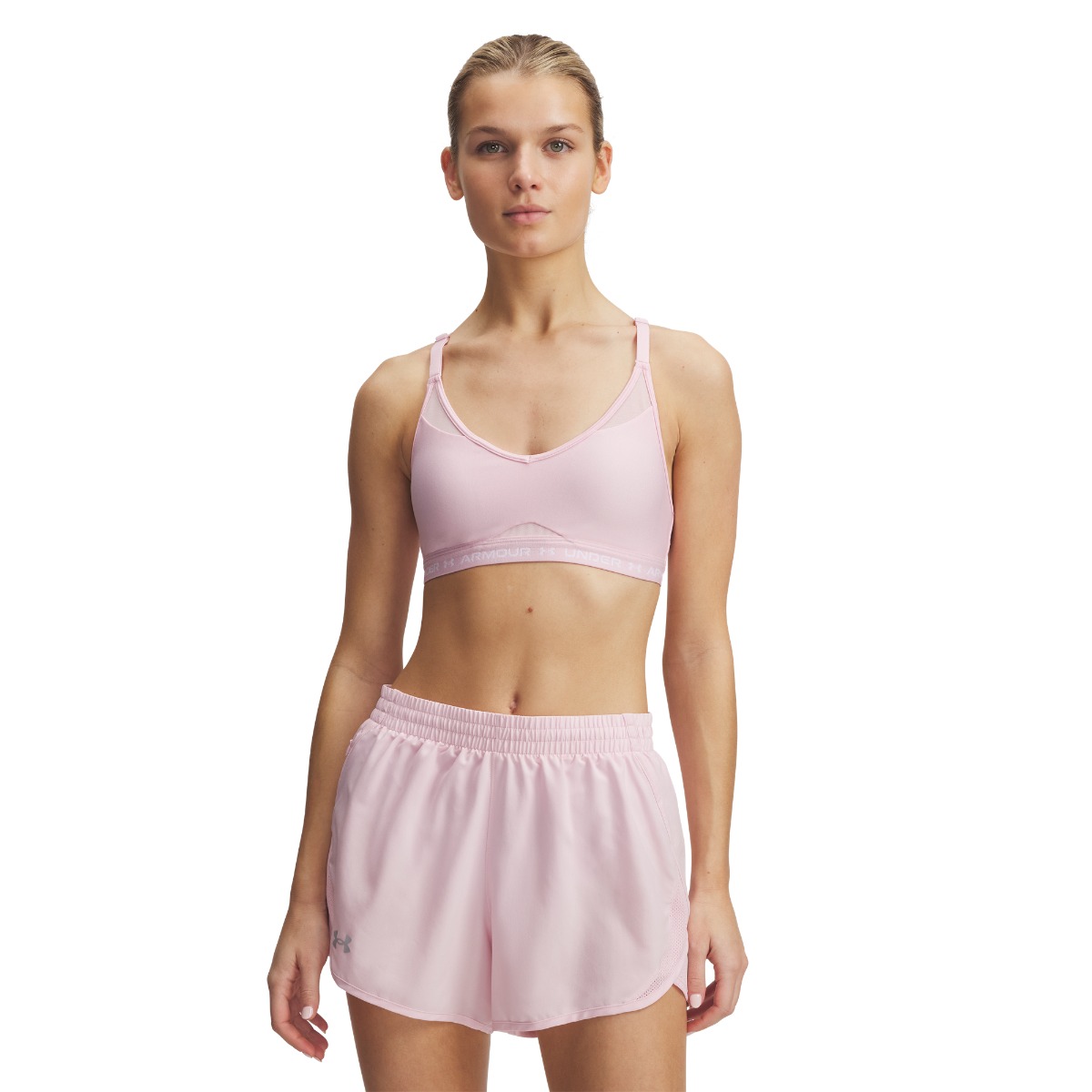 Sportski grudnjak Crossback Low Pink - Under Armour